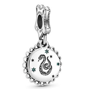 Brand New Retired Pandora x Harry Potter Slytherin House Dangle Charm